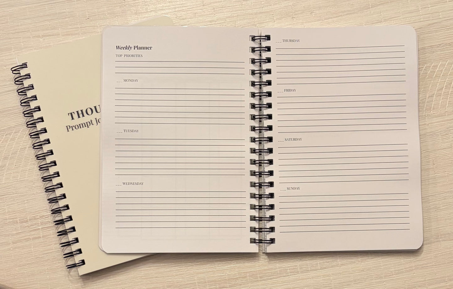 Thoughtflow Prompt Journal and Planner