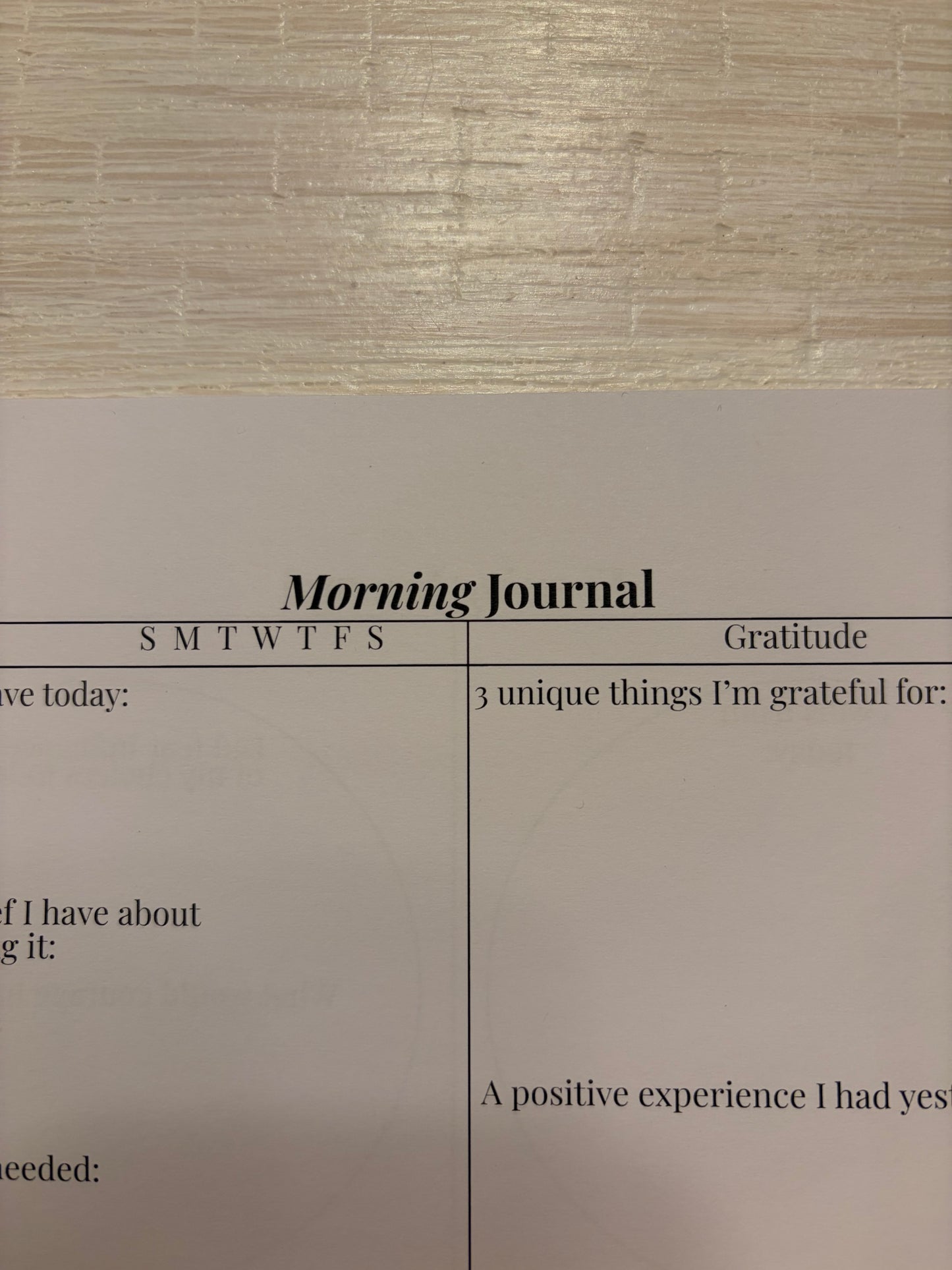 Thoughtflow Prompt Journal and Planner