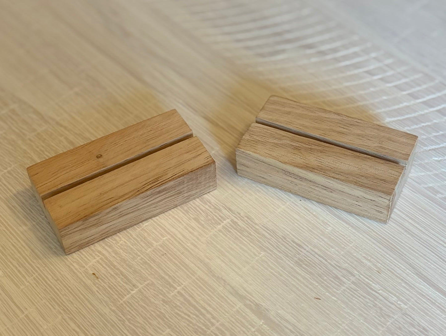 Wooden Card Stands